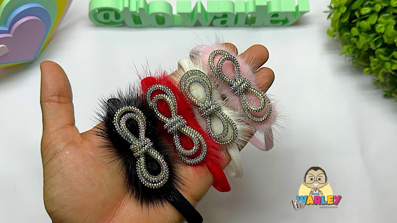 Faixinha luxuosa para festas/ Dicas para iniciantes