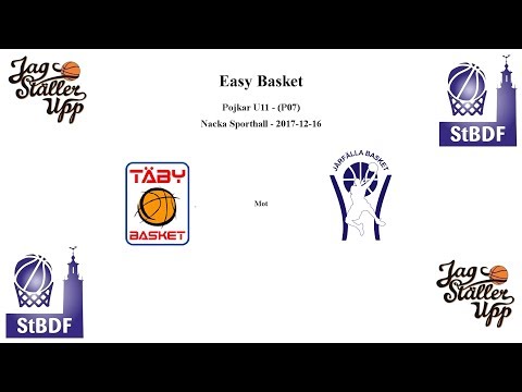 Täby Basket mot Järfälla Basket - EB - 2017-12-16