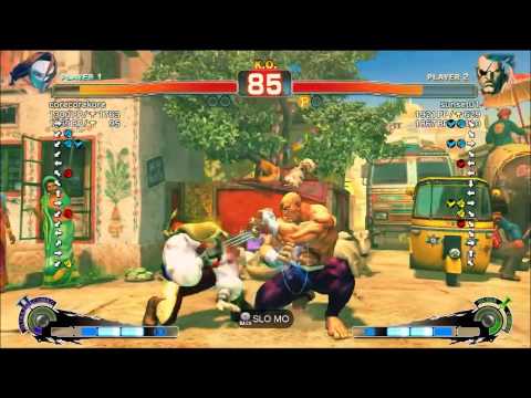 Super Street Fighter 4: Arcade Edition sunset01 (Sagat) vs corecorekore (Vega) - Ranked Match