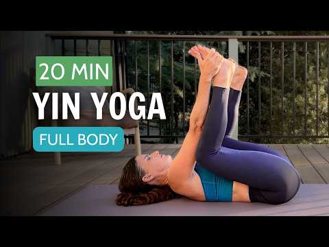 20 Min Full Body Stretch | Relaxing Yin Yoga Routine
