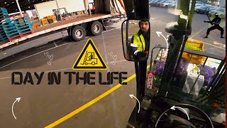 Day in the Life of a Forklift Operator!! POV!!