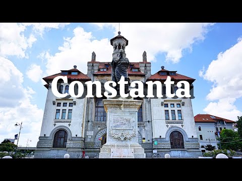 🇷🇴 Constanta, Romania Old Town & The Tourist Port Walking Tour July 2025 (4K UHD)