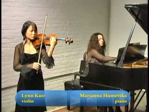 Les AMIS Concerts: Lynn Kuo, violin; Marianna Humetska, piano on Serbian TV Toronto, Part 2 of 2