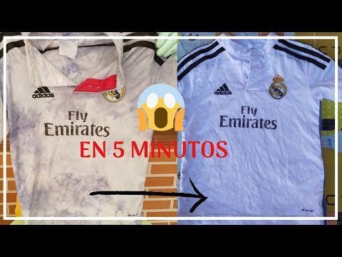 COMO RECURAR ROPA TEÑIDA EN LA LAVADORA EN 5 MINUTOS/ muy facil