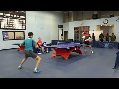 Westchester Table Tennis Center Open Singles Semi Finals July 2022 - Jian Li vs Romain Lorentz