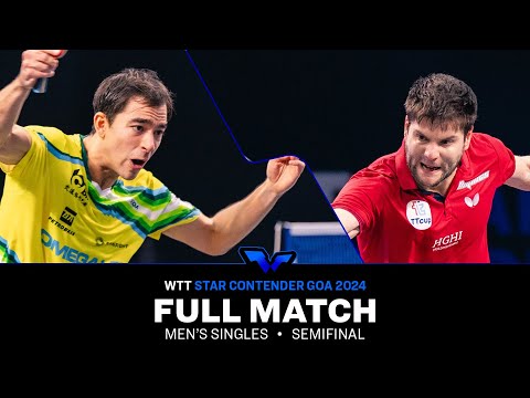 FULL MATCH | Dimitrij OVTCHAROV vs Hugo CALDERANO | MS SF | #WTTGoa 2024