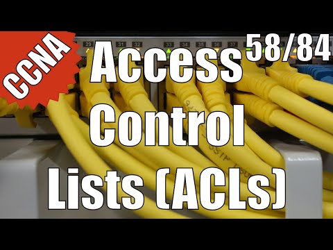 CCNA 200-120: Access Control Lists (ACLs) 58/84 Free Video Training Course