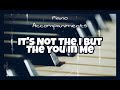 It's Not The I But The You In Me (Anointed) | Piano Accompaniment with Chords by Kezia