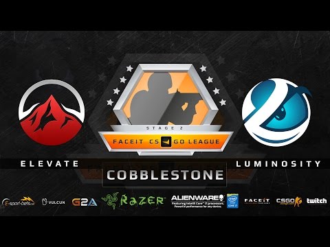 eLevate vs Luminosity - Cobblestone (FACEIT League 2015 Stage 2 NA)