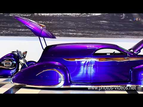 Custom 1939 Lincoln Zephyr with Harley-Davidson Sportster