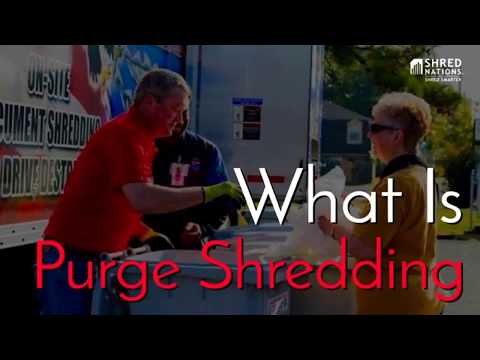 One Time Paper Shredding