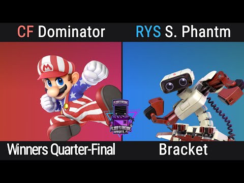 Flynn's Arcade 100 - Smash Ultimate Winners Quarters - Dominator (Mario) Vs S.Phantm (ROB)