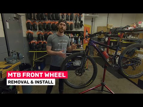 Tech Tip Tuesday - Mountain Bike Front Wheel Removal and Installation