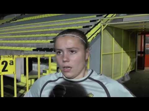 Justine Odeurs na Lierse-Anderlecht op 11 10 2014