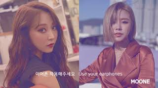 마마무 (MAMAMOO) | 휘인 (Wheein) - 그림자 (Shadow) [L/R] With Pitched Down &#39;Moonbyul Voice&#39;