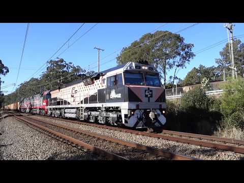 CF4412 / PHC002 / PHC001 with Sydney Rail Services 4190 - 23/7/17