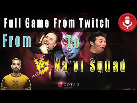 Funkefal Qop Full Gameplay From Twitch vs Na'vi Magical And Na'vi Coach Mag. From LUL To Pogchamp.
