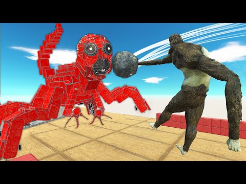 BEAST TITAN ONE HIT KILL MECHA UNITS - Animal Revolt Battle Simulator