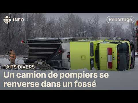 Snow and ice: difficult road conditions across Canada