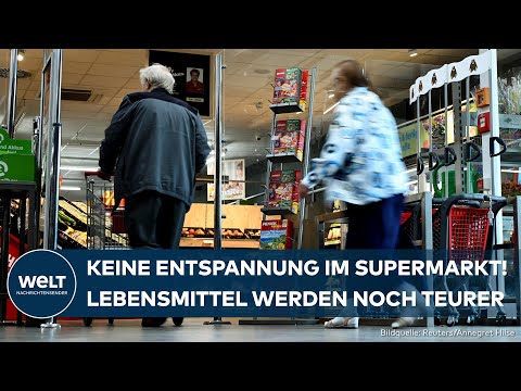 DEUTSCHLAND: Inflation steigt wieder an! Bürger ächzen unter dem Druck teurer Lebensmittel