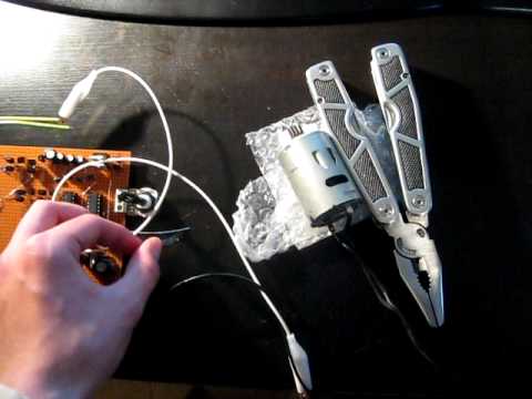 Vierquadrantensteller mit Rückwärtslauf - diesmal aufgelötet