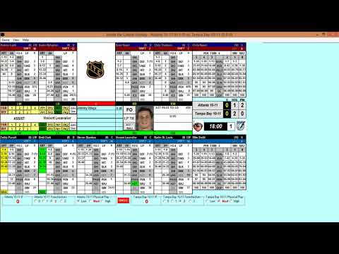 INSIDE THE CREASE HOCKEY ITC 2010-11 Atlanta Thrashers @ Tampa Bay Lightning  ST LOUIS LECAVALIER
