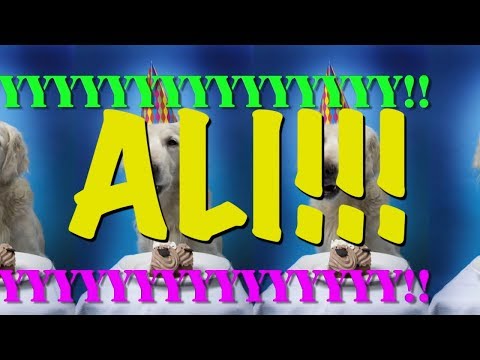 HAPPY BIRTHDAY ALI! - EPIC Happy Birthday Song