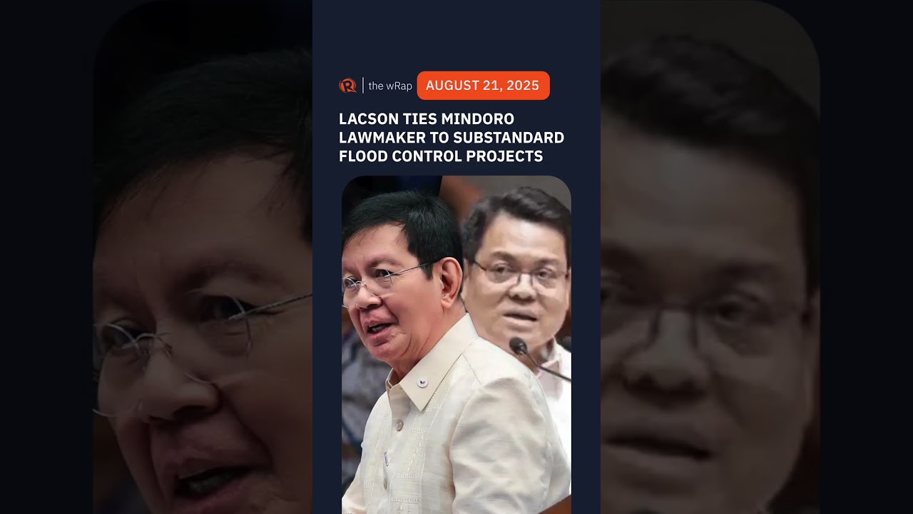 Today's headlines: Flood control projects, Apollo Quiboloy, Jollibee | The wRap | August 21, 2025