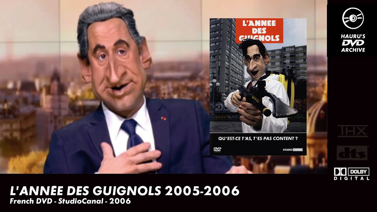 Miniature de la vidéo Opening to Les Guignols de l'Info - Qu'est ce que t'as, t'es pas content ? (French DVD, 2006) du film L'année des guignols - Qu'est-ce t'as, t'es pas content ?