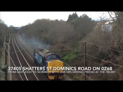 DRS 37405 shatters St Dominics Road on 0Z68