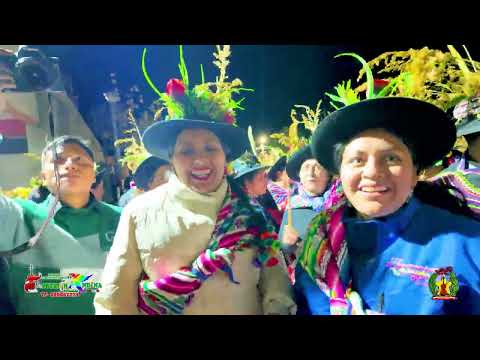 Gran pasiacuy en paucará hcva con el conjunto internacional  expresion andina de tayacaja