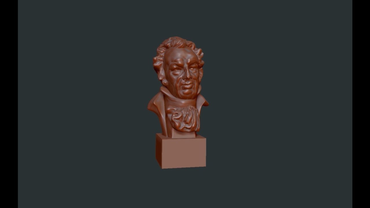 Goya Award 3D Print Model