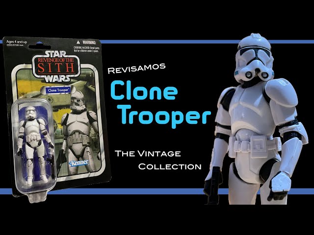 Vídeo relacionado con Star Wars La colección Vintage, Imperial Shock Trooper, The Clone Wars, Figura Premium de 9,5 cm