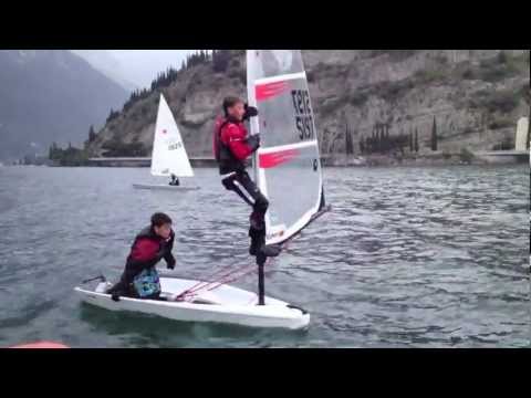 Open Bic sailing