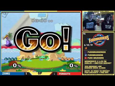 SSBM Zamu vs Ferocitii FuddBrudders 96 Grand Finals