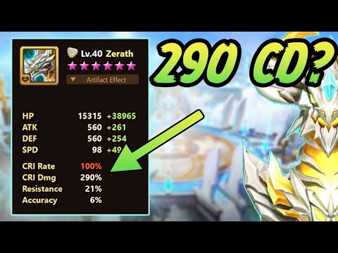 Fat Zerath Damage Testing! Summoners War