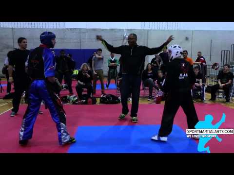 Ross Levine vs Yanick Duquet - 18-29 Final - Toronto Tournament Of Martial Arts Champions 2014