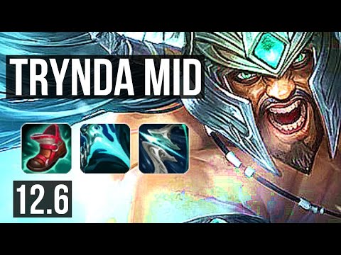 TRYNDAMERE vs XERATH (MID) | 6.5M mastery, 1200+ games, 6 solo kills | NA Master | 12.6