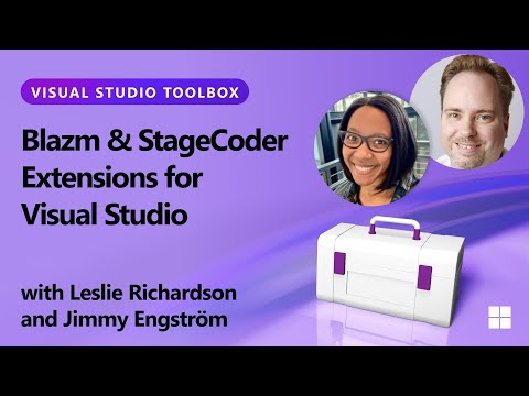 Blazm and StageCoder Extensions for Visual Studio