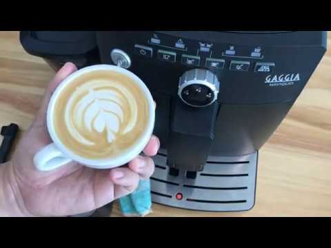 Gaggia Naviglio - How to Make Caffe Latte 如何制作拉花咖啡