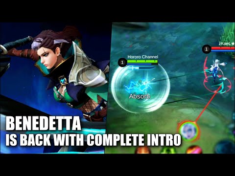BENEDETTA IS BACK WITH COMPLETE INTRO ANIMATION