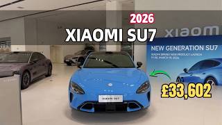 🔥 Xiaomi SU7 2026 First Look | Max Edition Revealed – Design, Features & Price in UK
