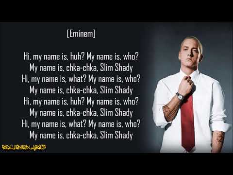 Eminem - My Name Is (Lyrics)