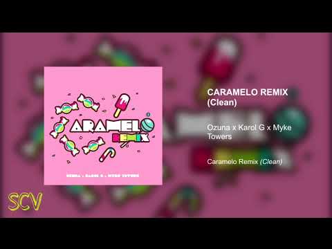 Ozuna - Caramelo (Remix) [Clean Version Radio Disney Moda Edit] ft. Karol G, Myke Towers - Live M...