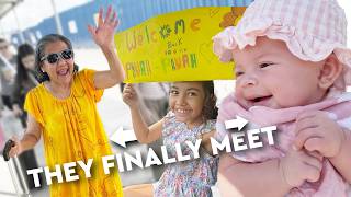 Grandma Travelled Across The World To The Philippines 🇵🇭 To Meet Baby Juniper