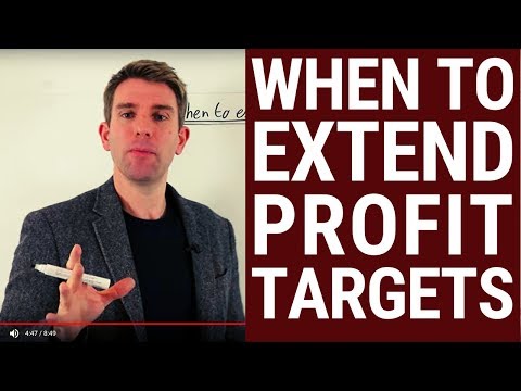 When to Extend Your Profit Trade Targets ☝️ Video