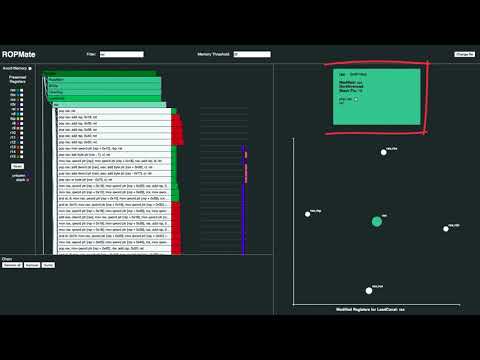 ROPMate: Visually Assisting the Creation of ROP-based Exploits