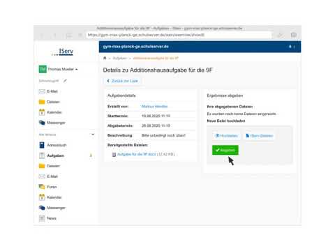 Iserv-Tutorial für Schüer