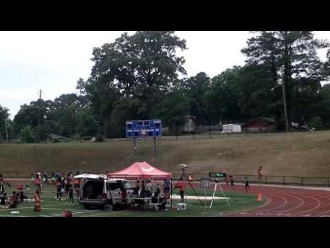 Alabama Heat 400 meter dash at BSC. (9/10 year old girls)