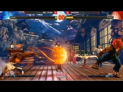 SFV Red Bull Conquest 2018 Finals TOP 4 | Punk Vs Samurai(AKUMA)